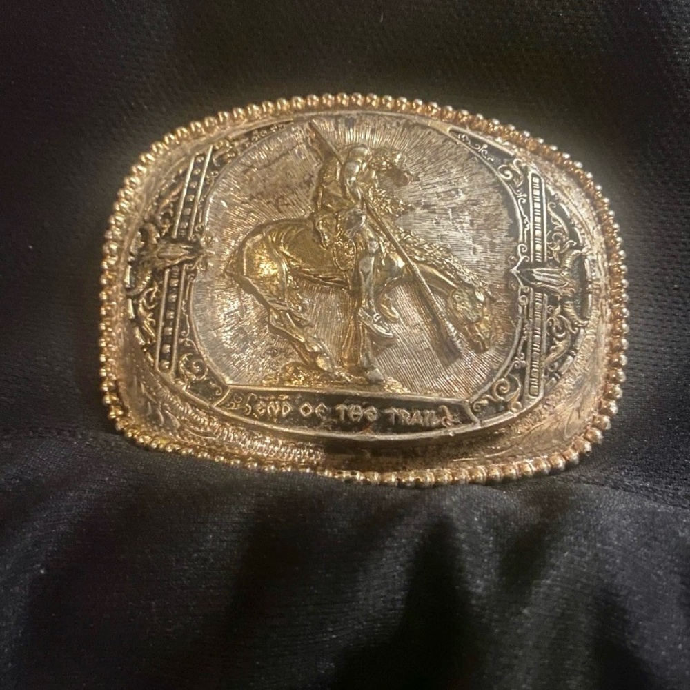 ADM Award Solid Brass Belt Buckle Collection Rustic Mississippi Theme